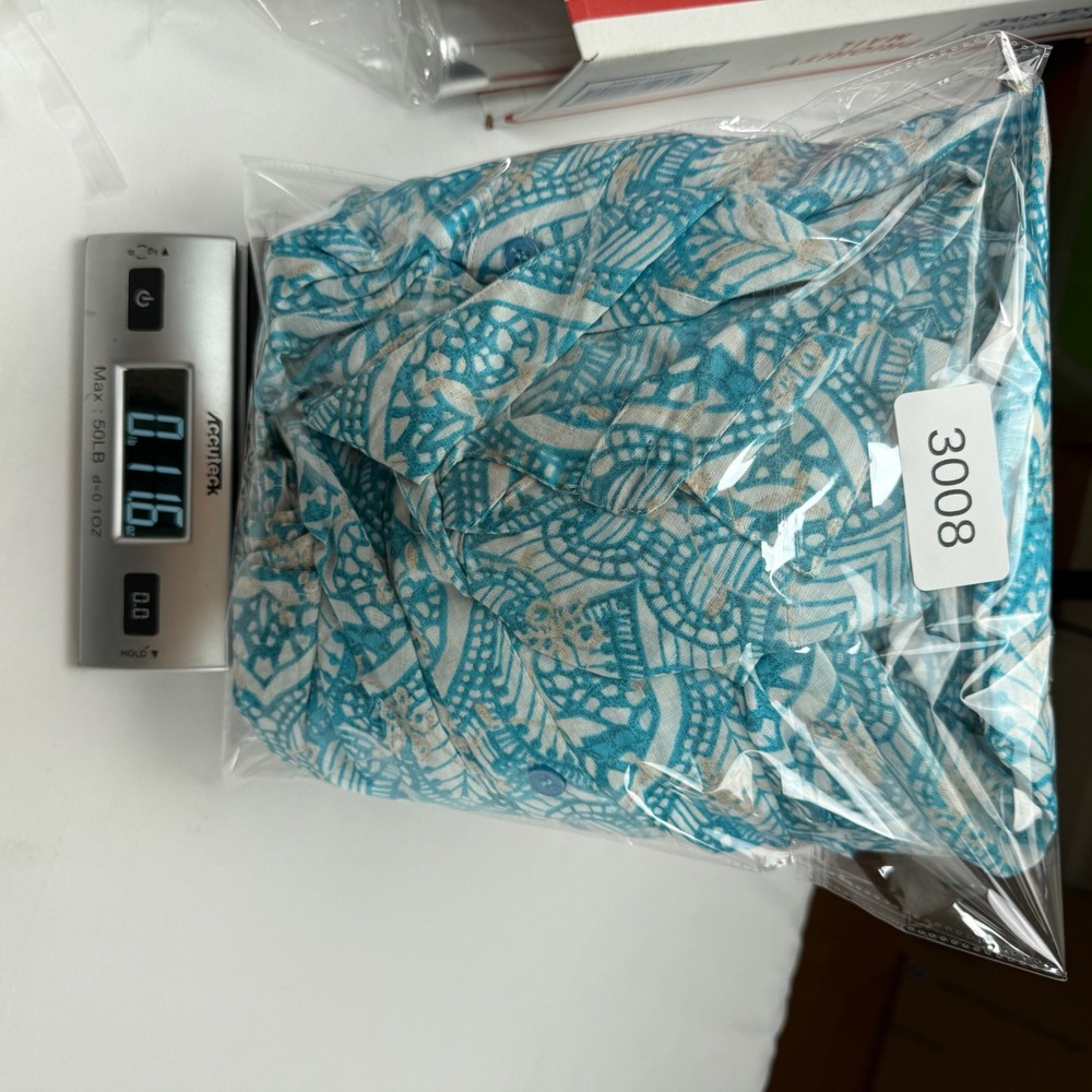 Antica Sartoria Giacomo Cinque Cotton Tile Maxi Dress Mediterranean Resort Boho - Picture 7 of 7
